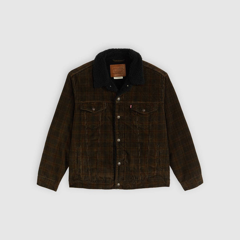 RELAXED FIT SHERPA TRUCKER JACKET 1