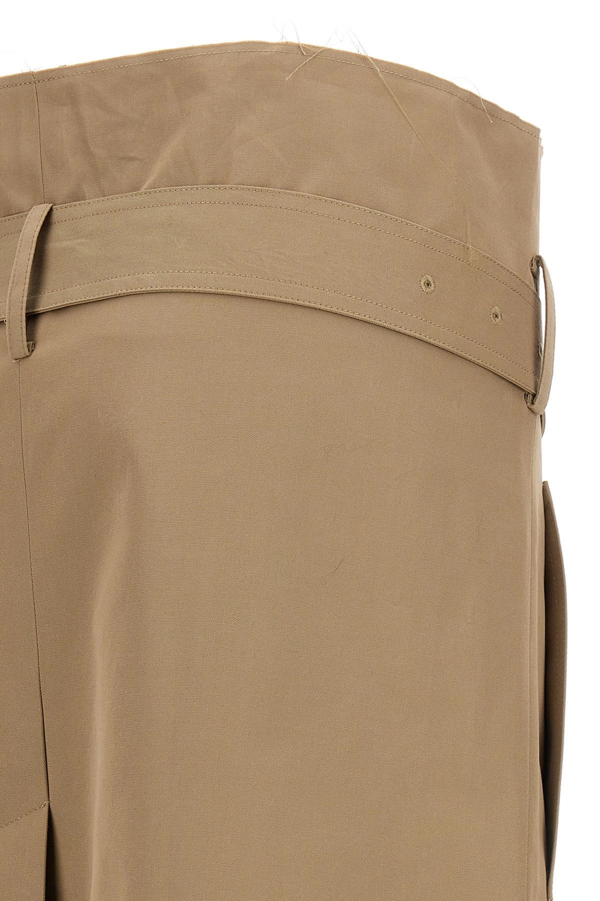 'Deconstructed Trenchcoat' skirt - 4