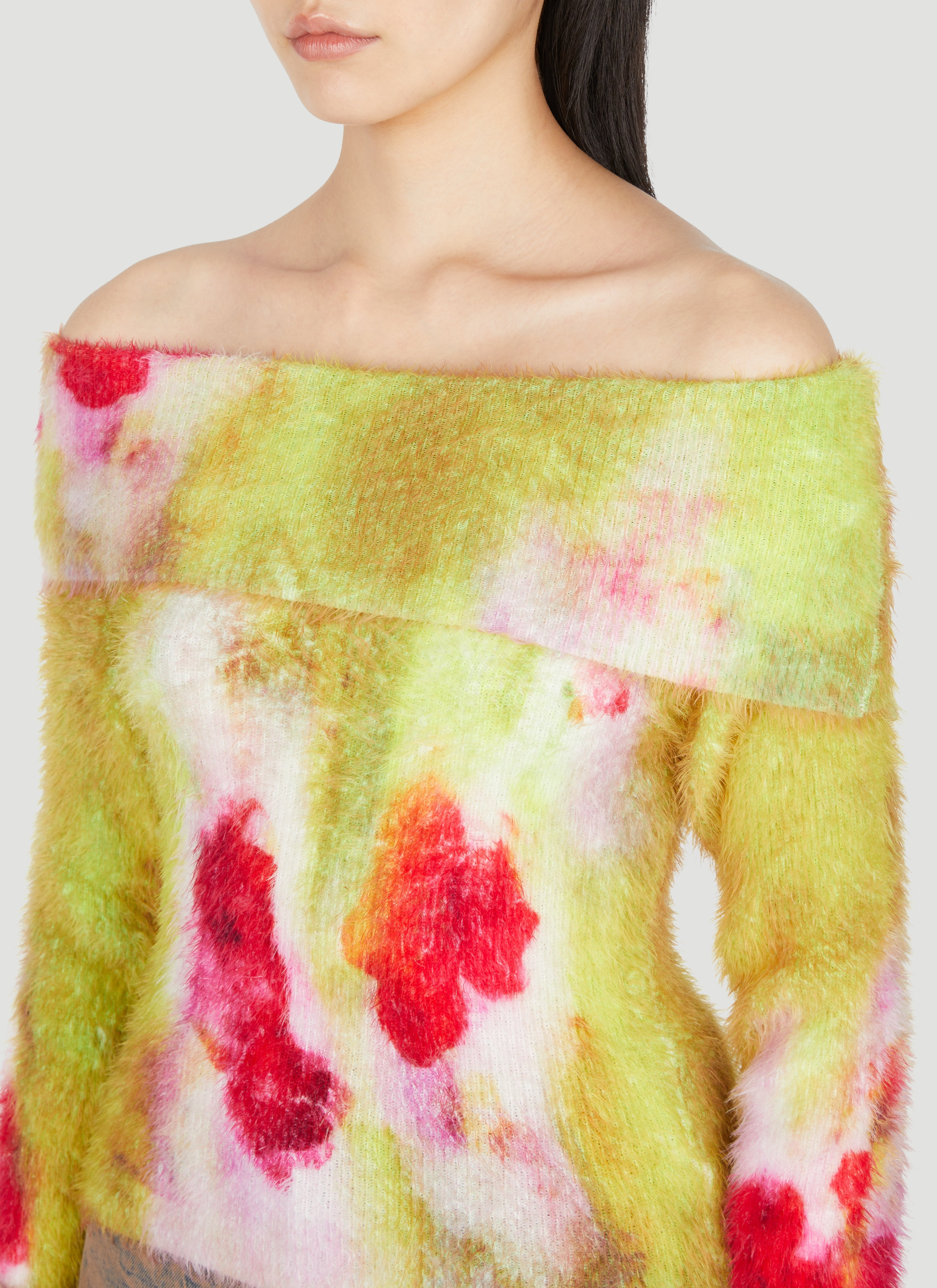 Acne Studios Women Fuzzy Knit Sweater - 5