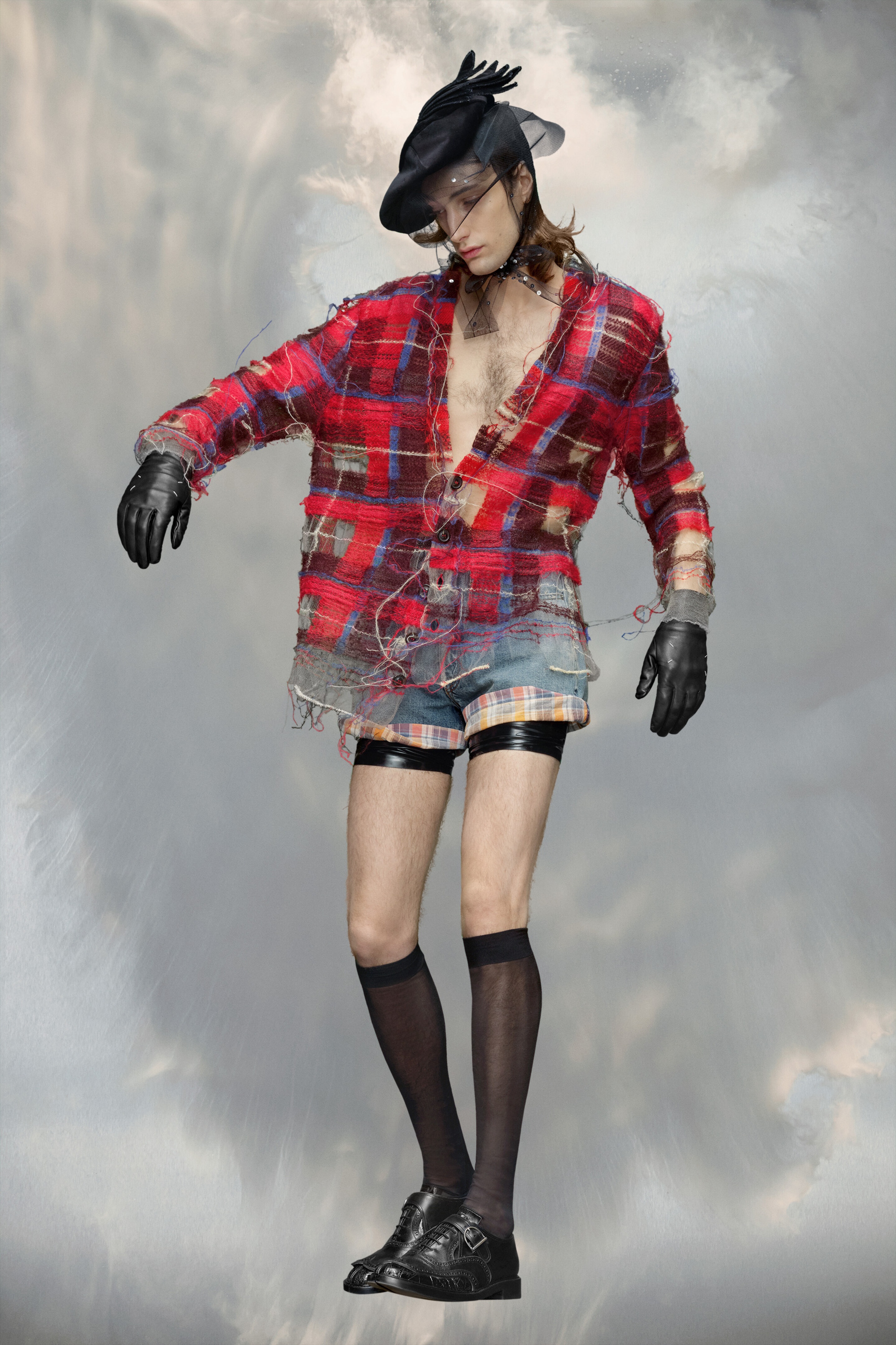 Distressed knit cardigan - 2