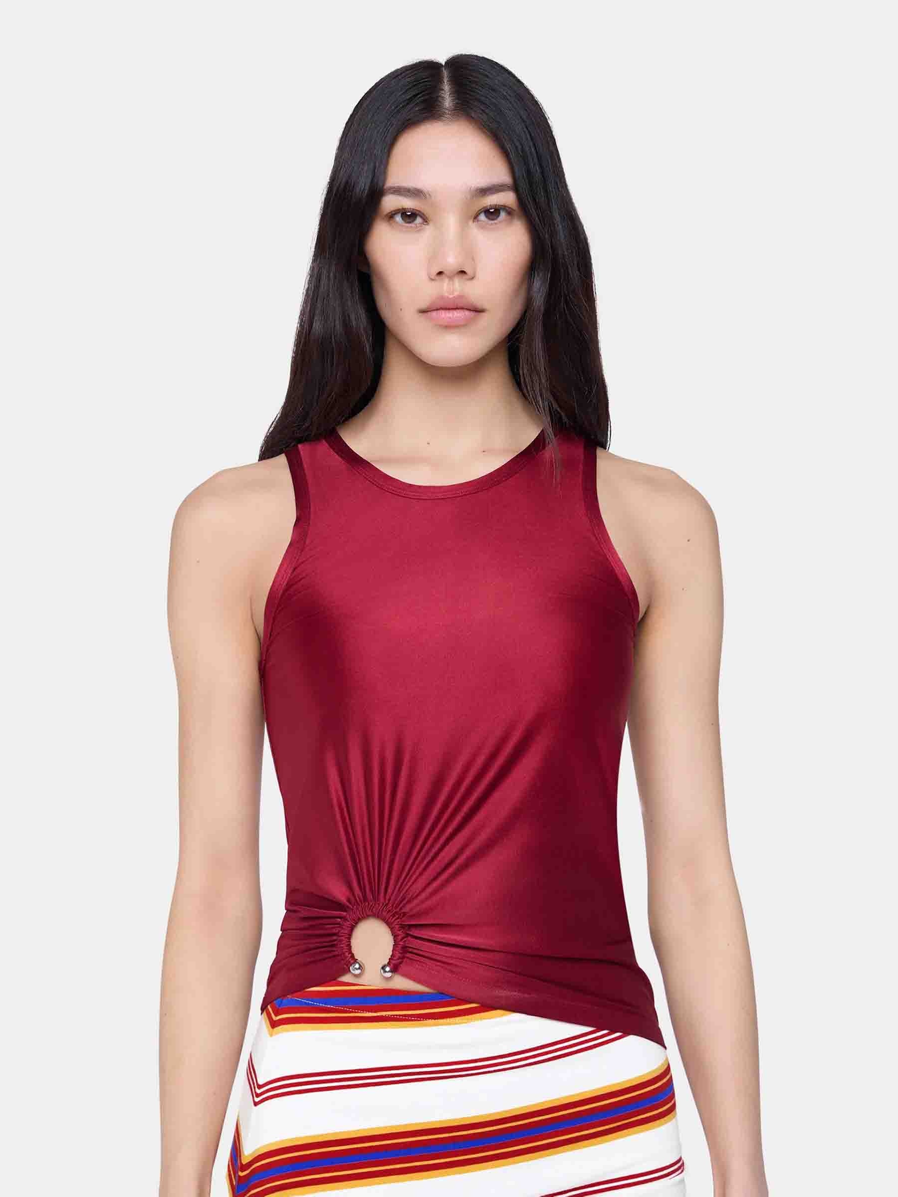 JERSEY STRAP TOP - 4