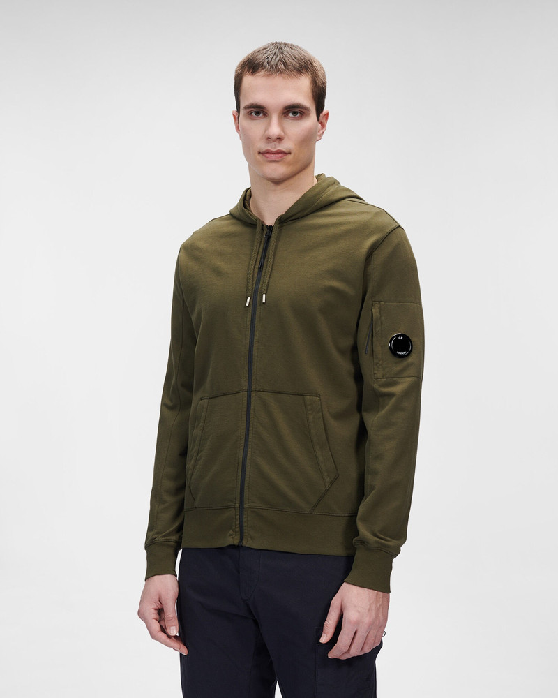 C.P. Company Light Fleece Zipped Hoodie outlook
