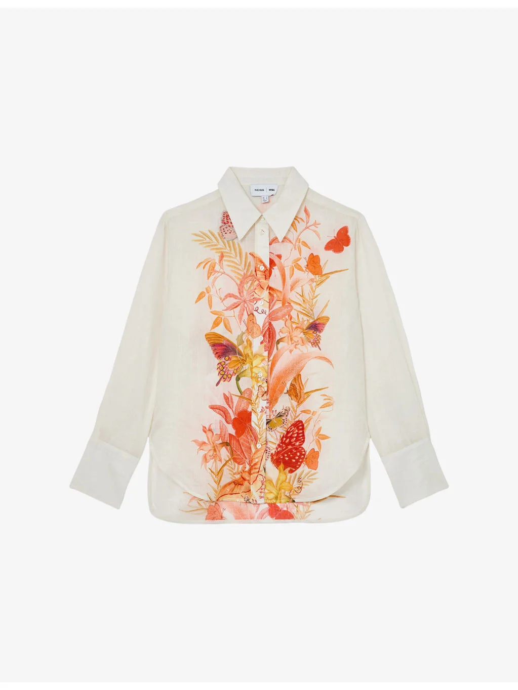 Reiss x New York Botanical Garden Cilia Ramie Shirt - 1