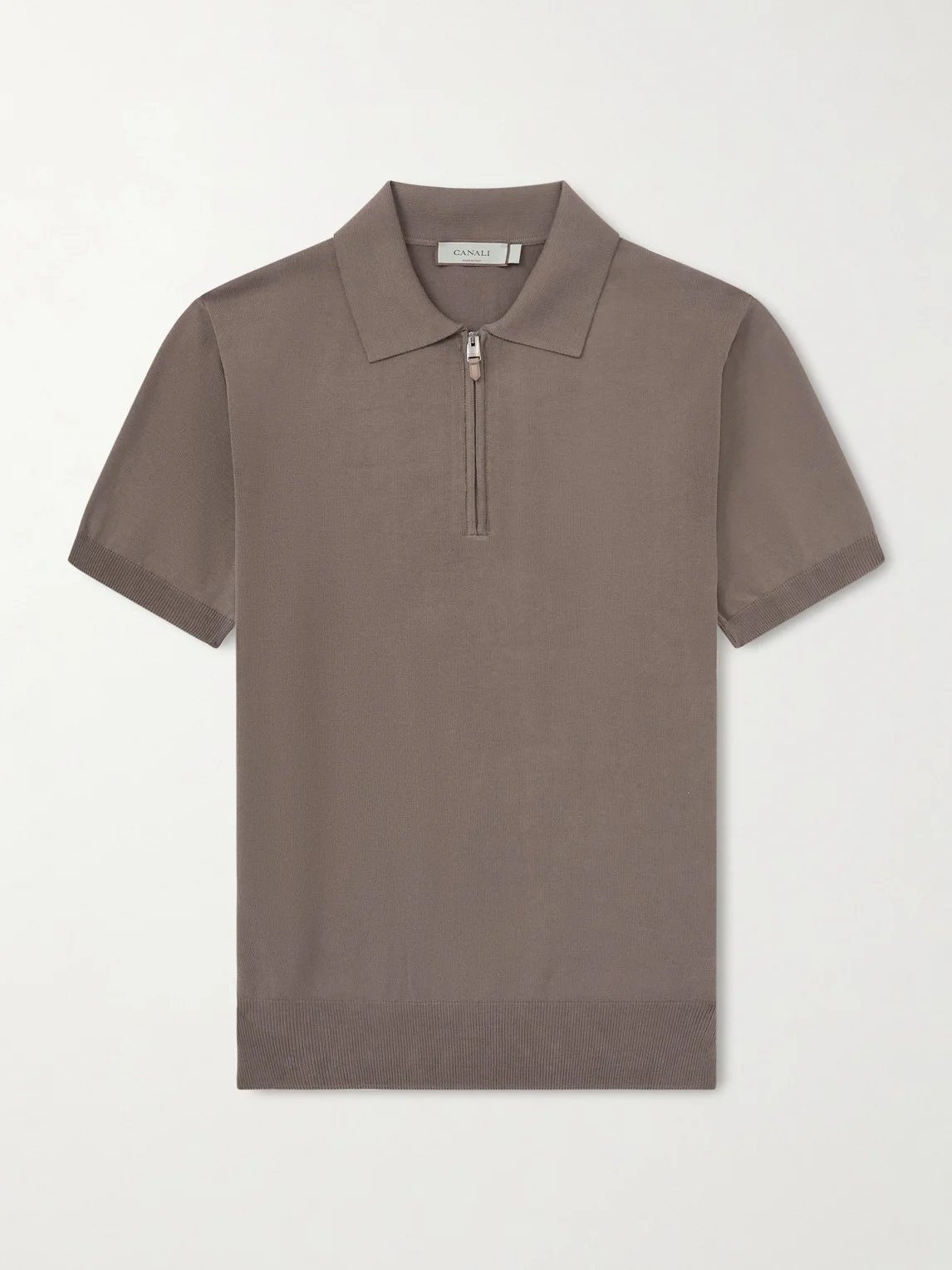 Cotton-Jersey Polo Shirt - 1