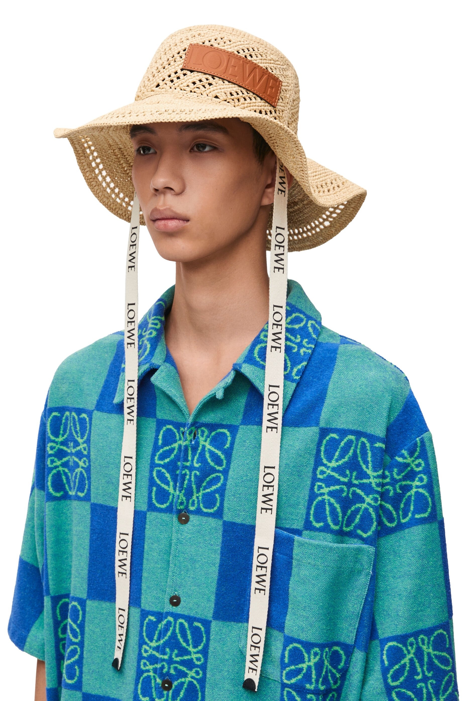 Fisherman hat in raffia - 2