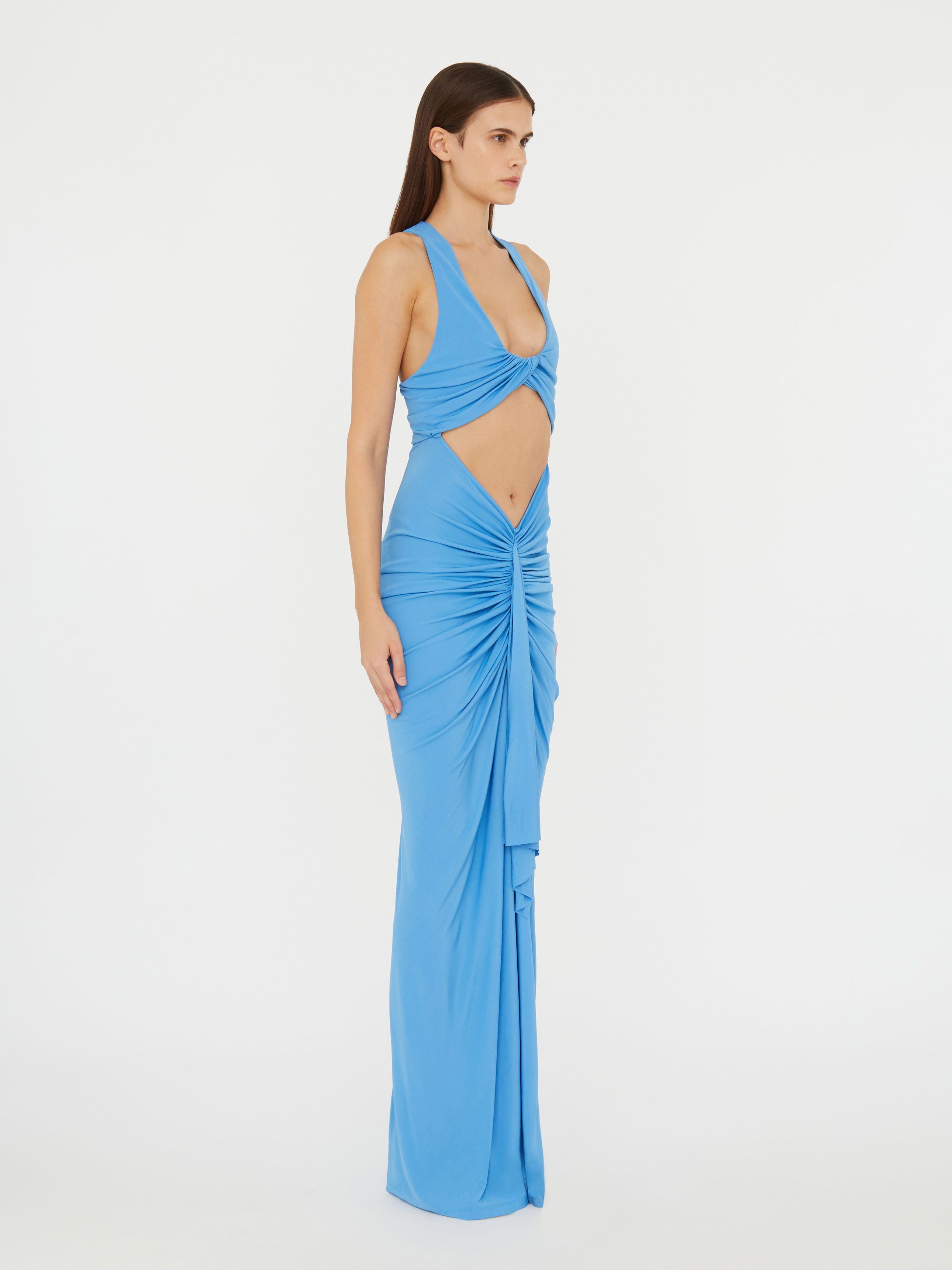 Vivenda Drape Front Dress - 2