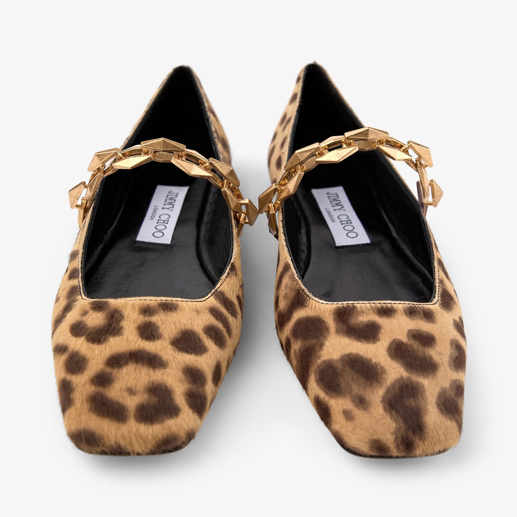 Diamond Tilda Flat
Natural Leopard Print Pony Flats - 3