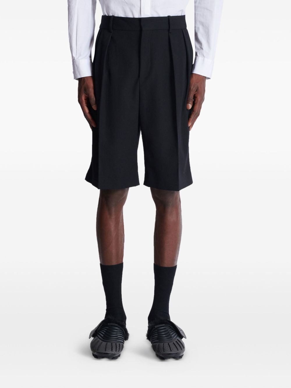grain de poudre pleated shorts - 3
