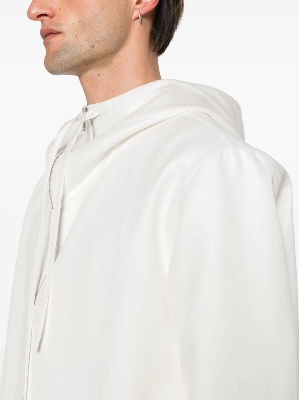 Jil Sander Men W 08 Db Boxy Fit Blouson With Hood - 5