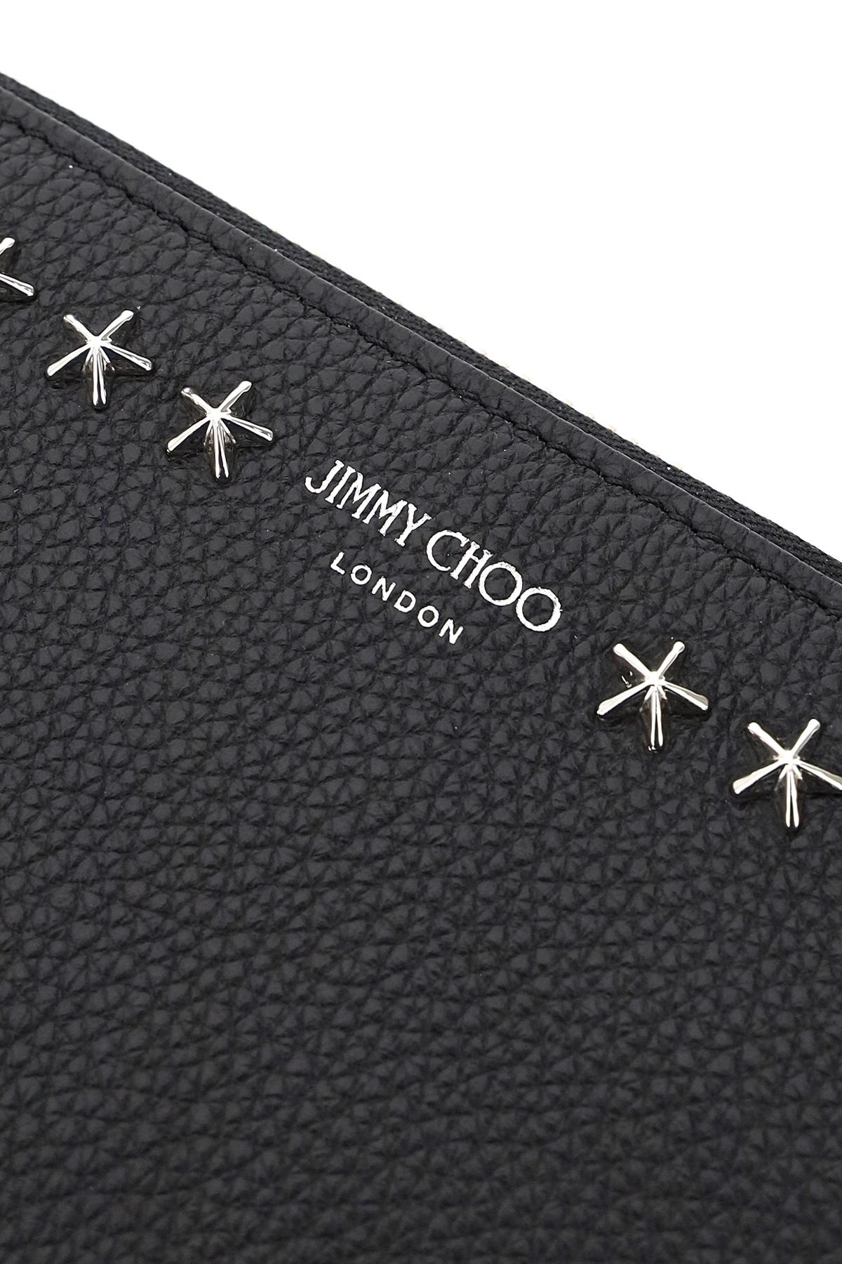 ZIP AROUND STAR STUDS WALLET - 5