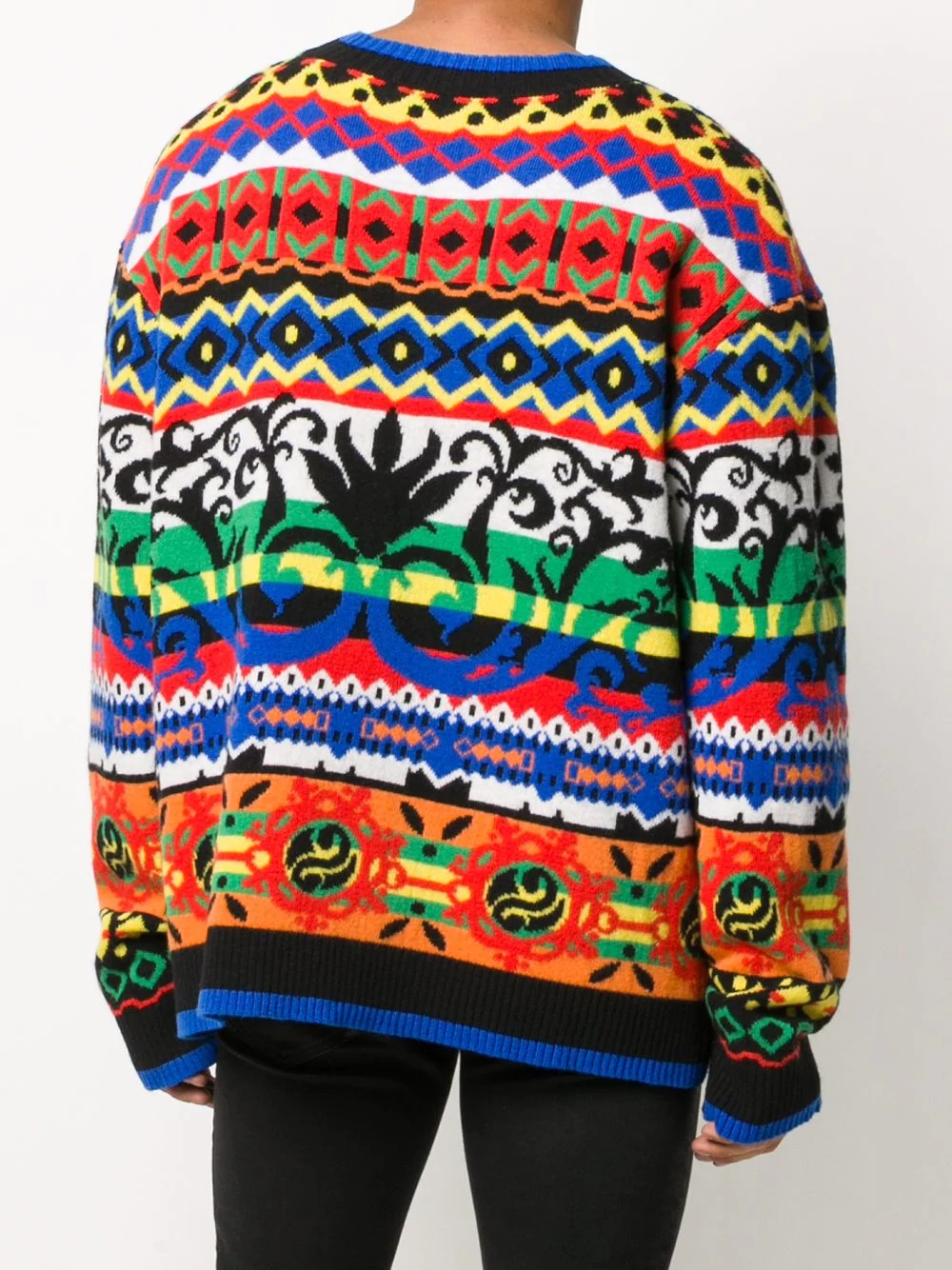 geometric pattern jumper - 4