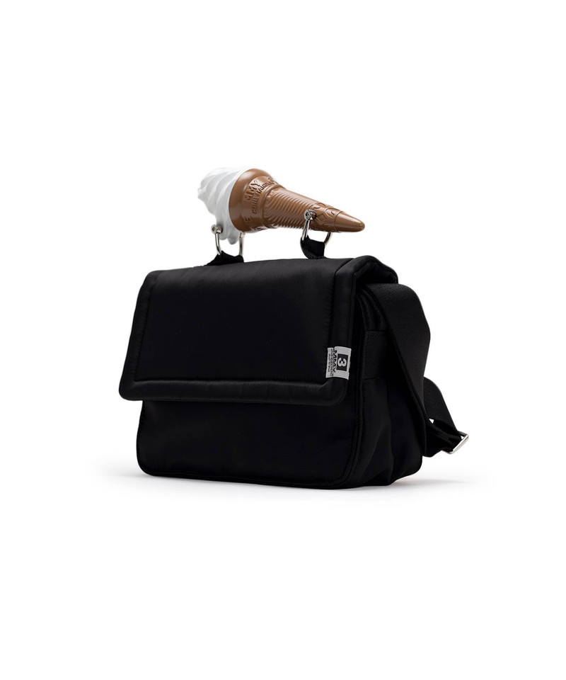 "TOY" Soft Serve Handle Nylon Shoulder Bag 3