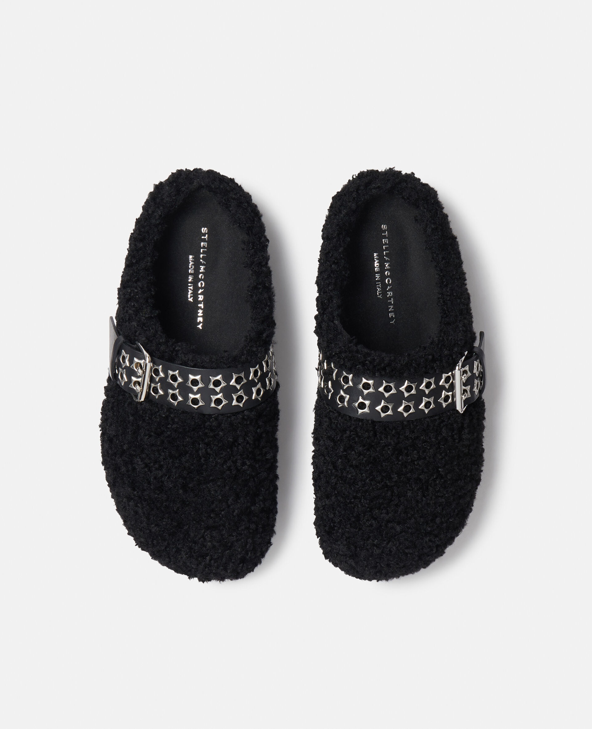Elyse Studded Strap Backless Clogs - 4