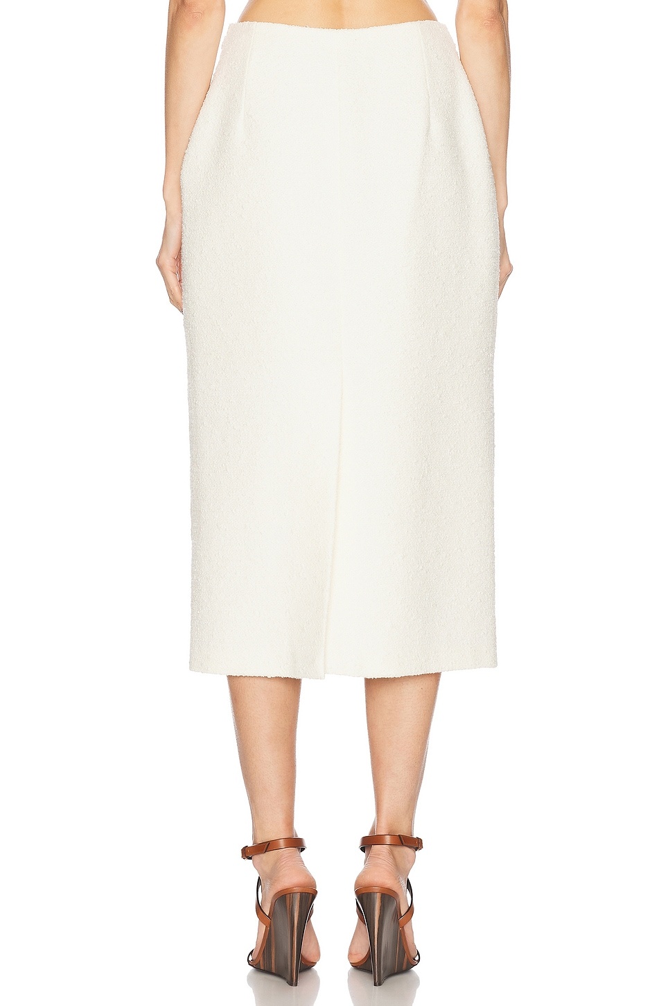 Tweed Midi Skirt - 4