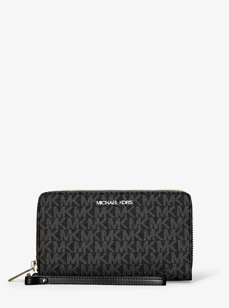 Jet Set Large Signature Logo Smartphone Wallet - 1