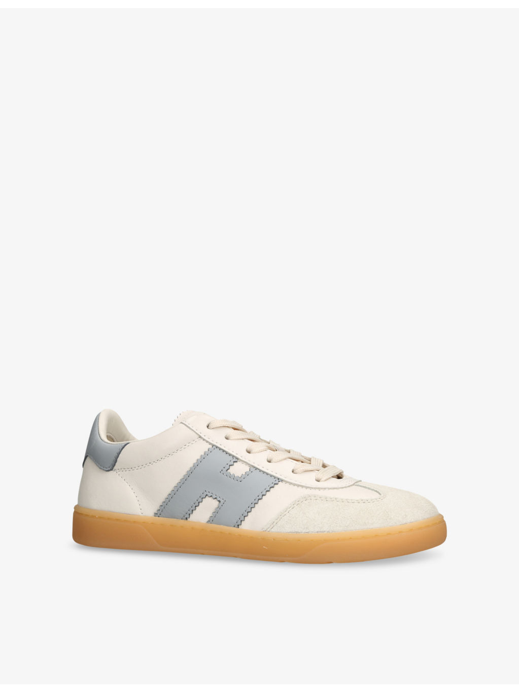 Cool Logo-Patch Leather Low-Top Trainers - 3