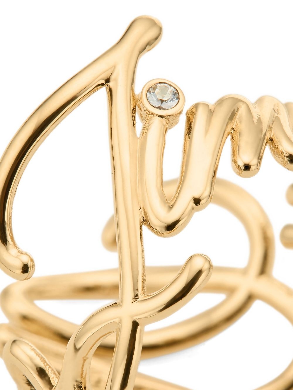 Logo Script ring - 2