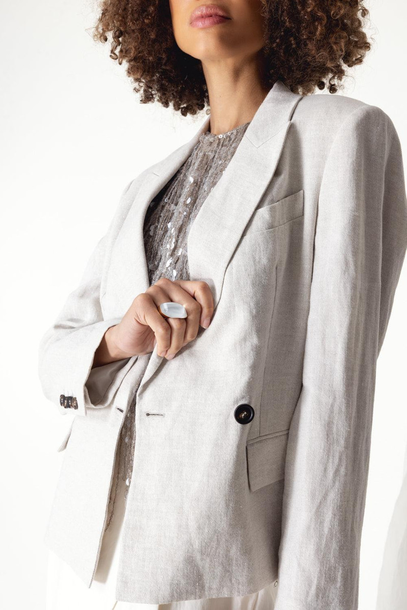 Brunello Cucinelli One Button Blazer outlook