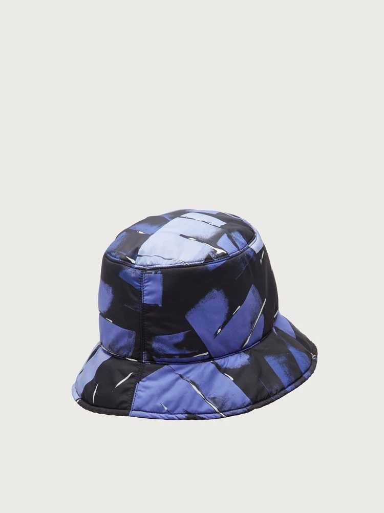 PALM PRINT REVERSIBLE HAT - 2