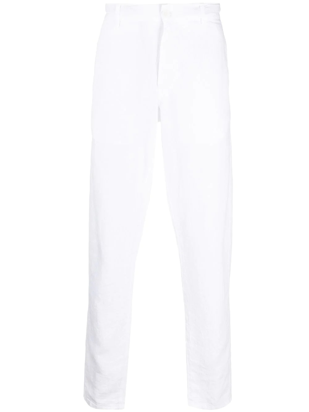 mid-rise straight-leg trousers - 1