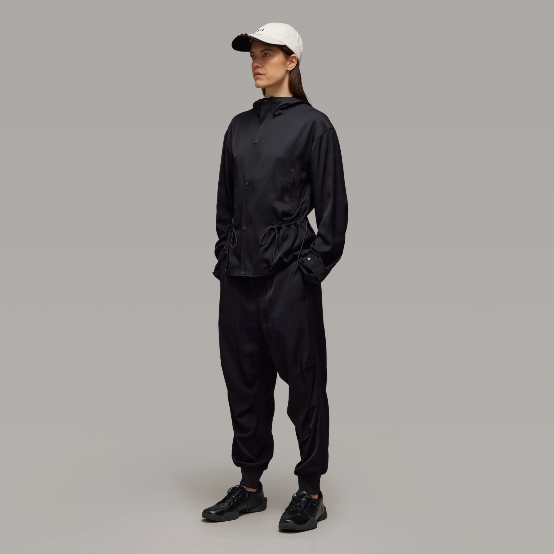Y-3 Rayon Twill Elasticated Cuff Pants - 5