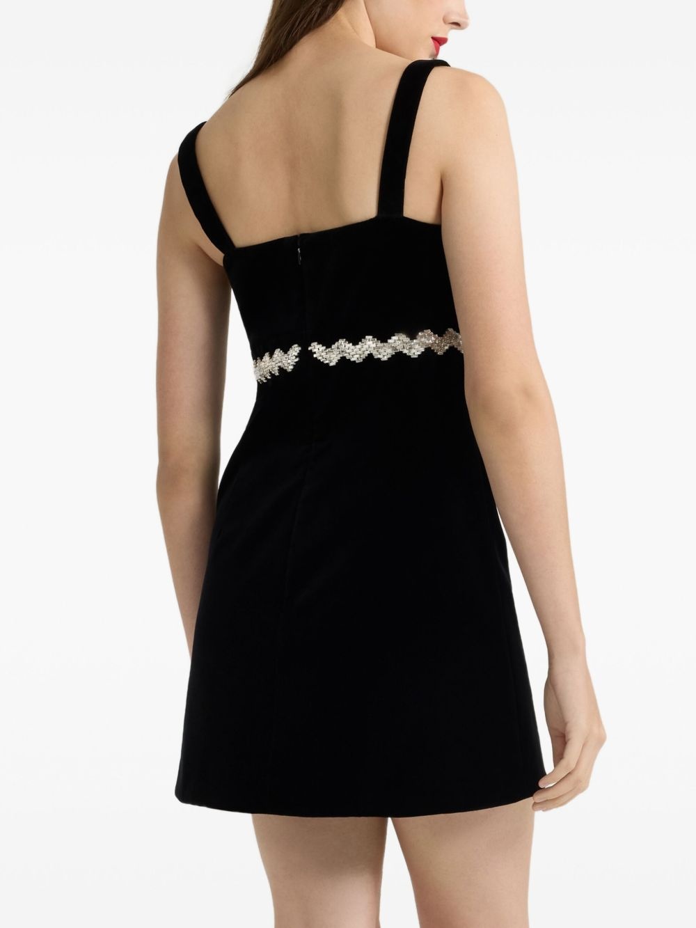 rhinestone-embellished dress - 3