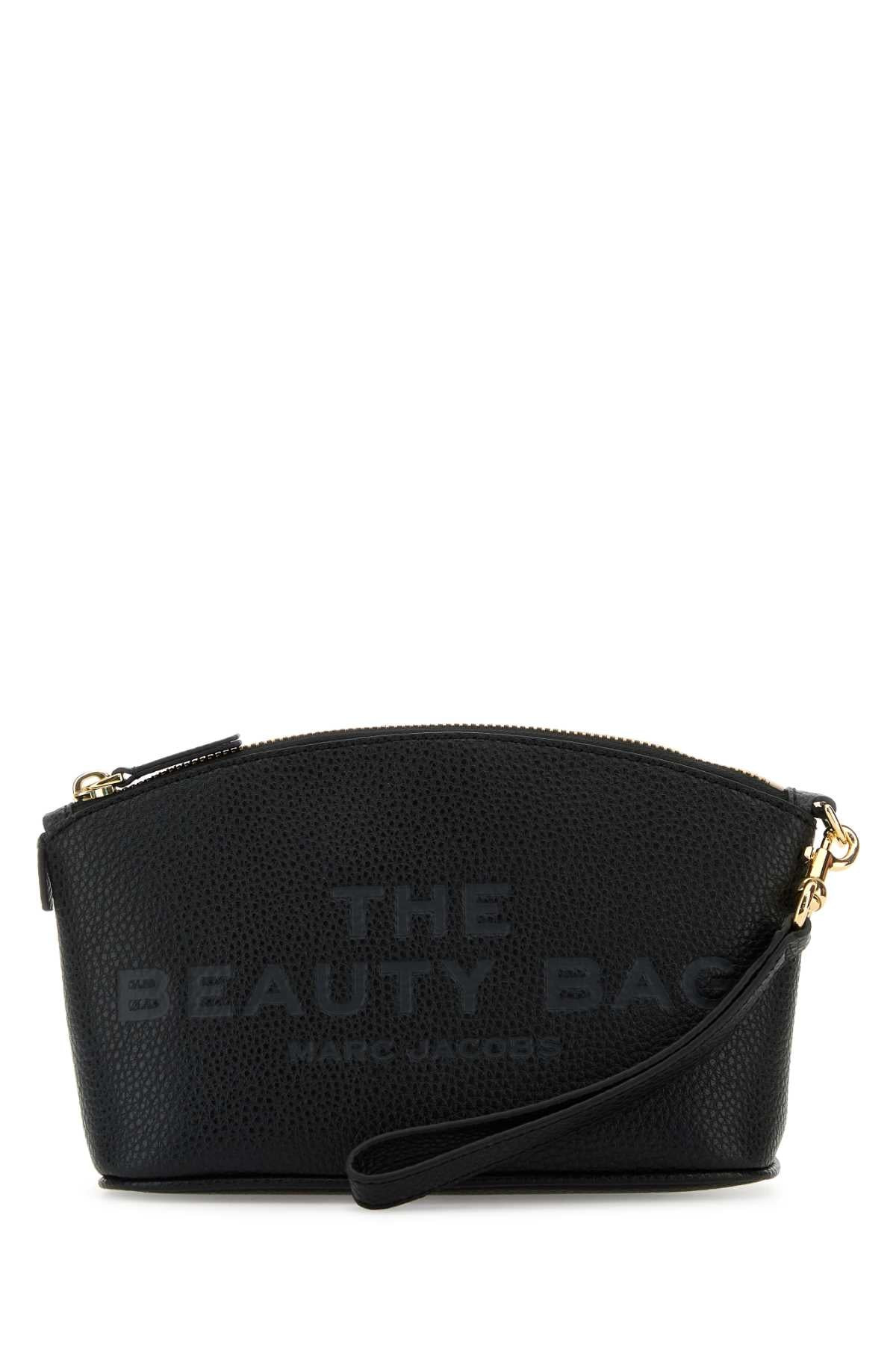 Marc Jacobs Women Black Leather Pouch - 1