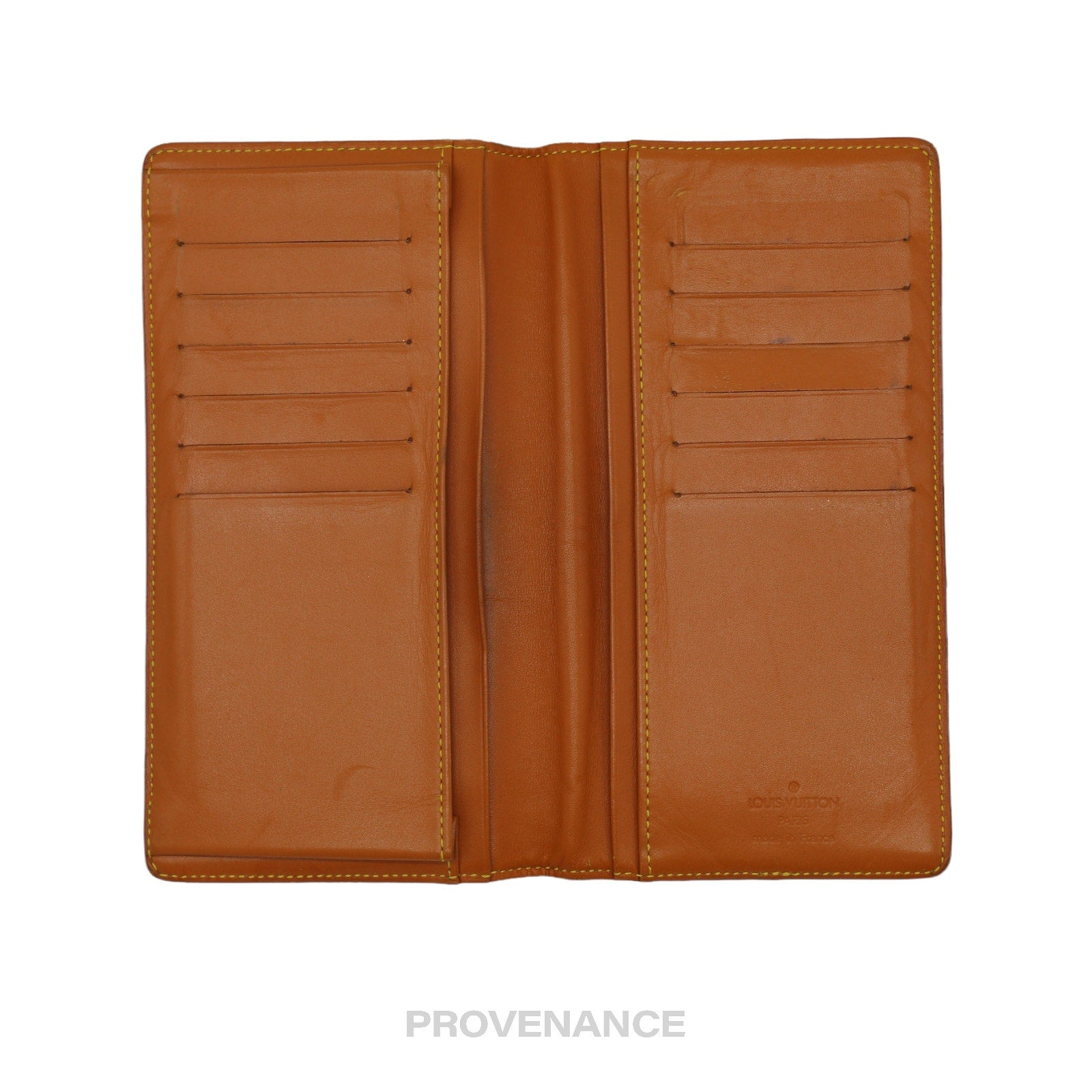 Louis Vuitton Long Wallet - Nomade Caramel Leather - 7