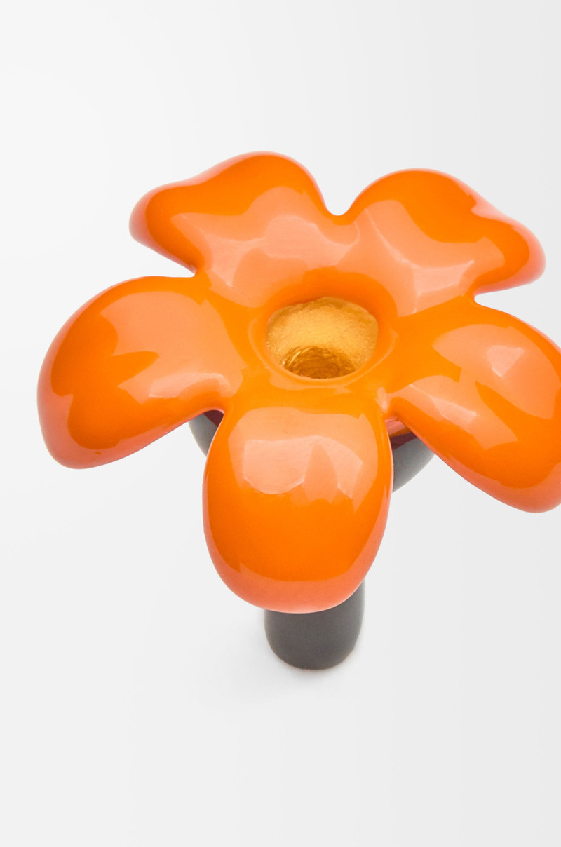 Flower Seat pendant in sterling silver 3