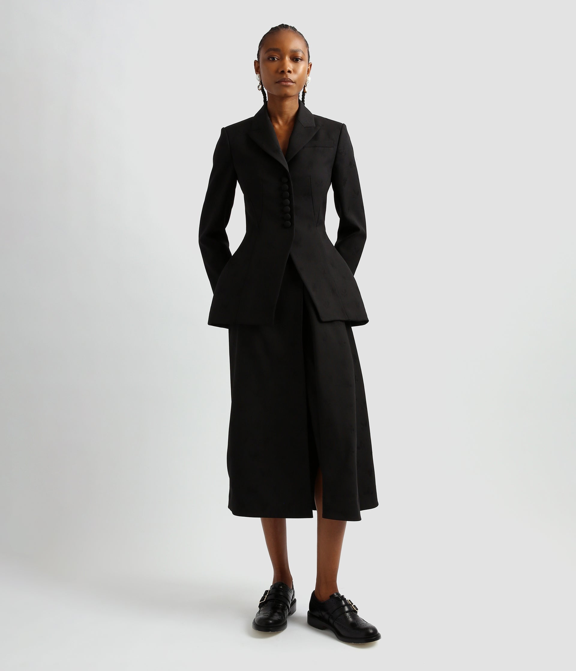 LONG SKIRT WITH SLIT - 3