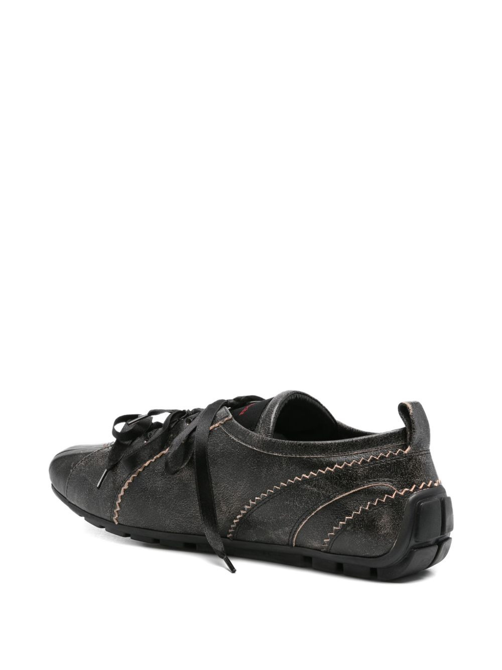 leather sneakers - 3
