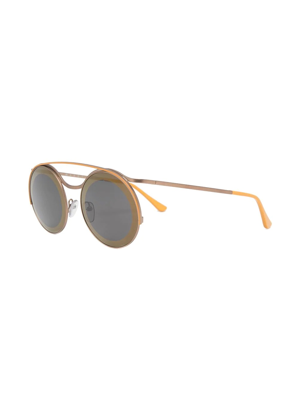 tinted round-eye sunglasses - 2