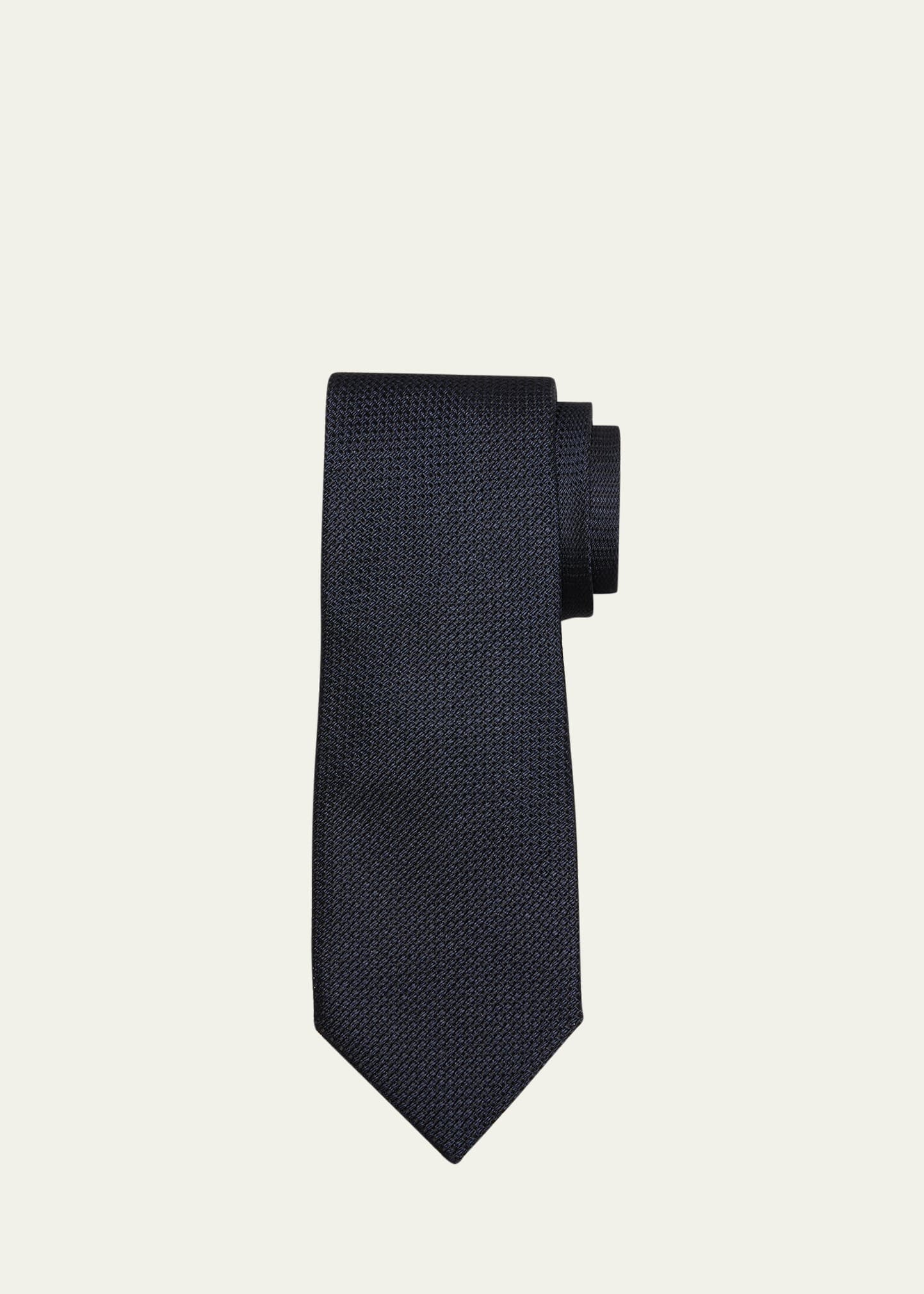 Men's Mulberry Silk Jacquard Tie - 1