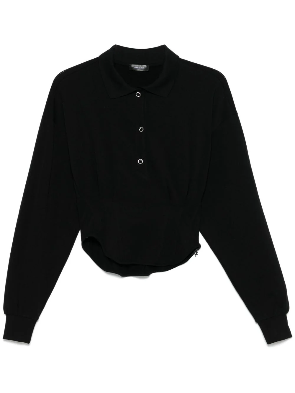corseted polo shirt - 1