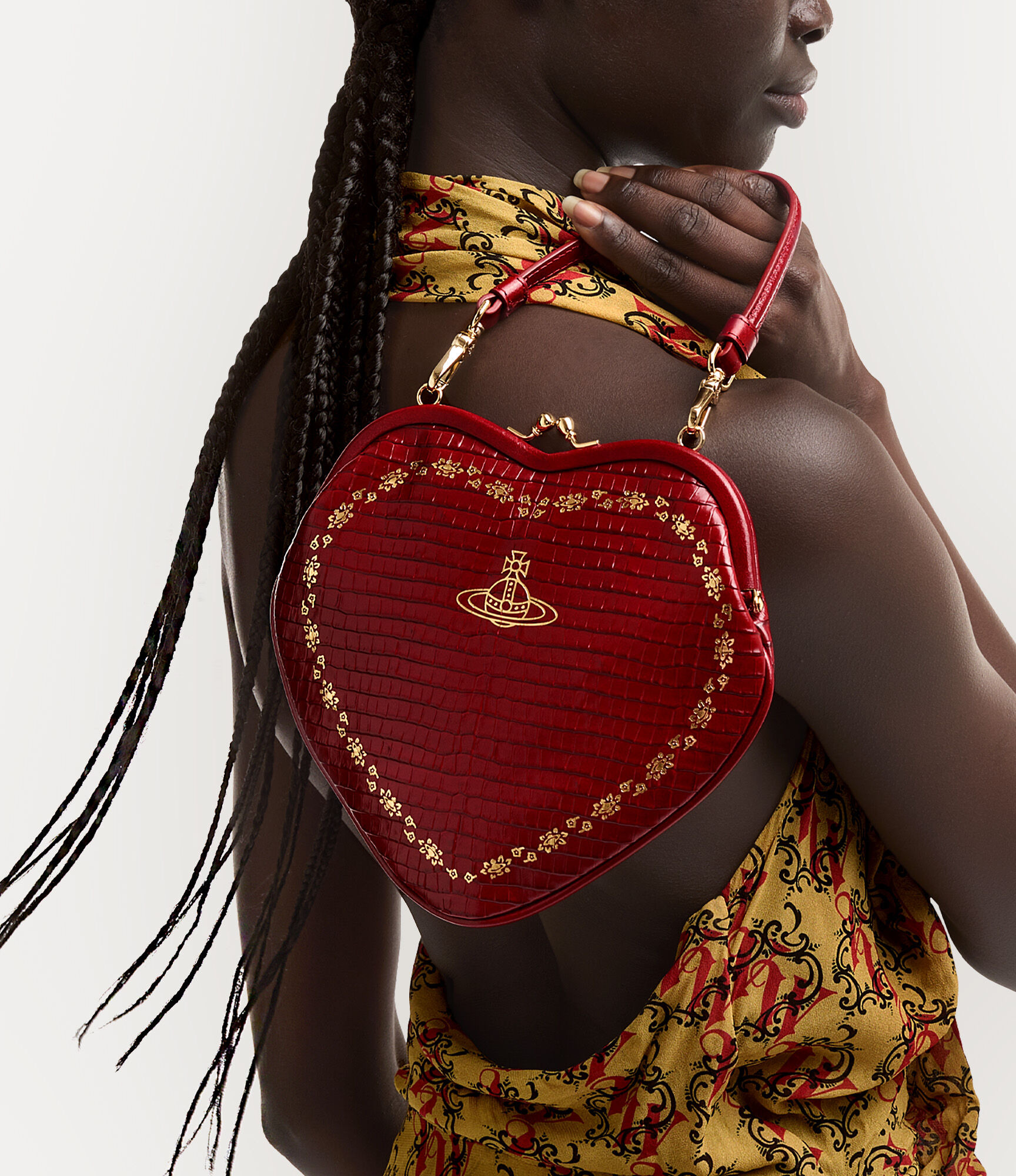 BELLE HEART FRAME PURSE - 2
