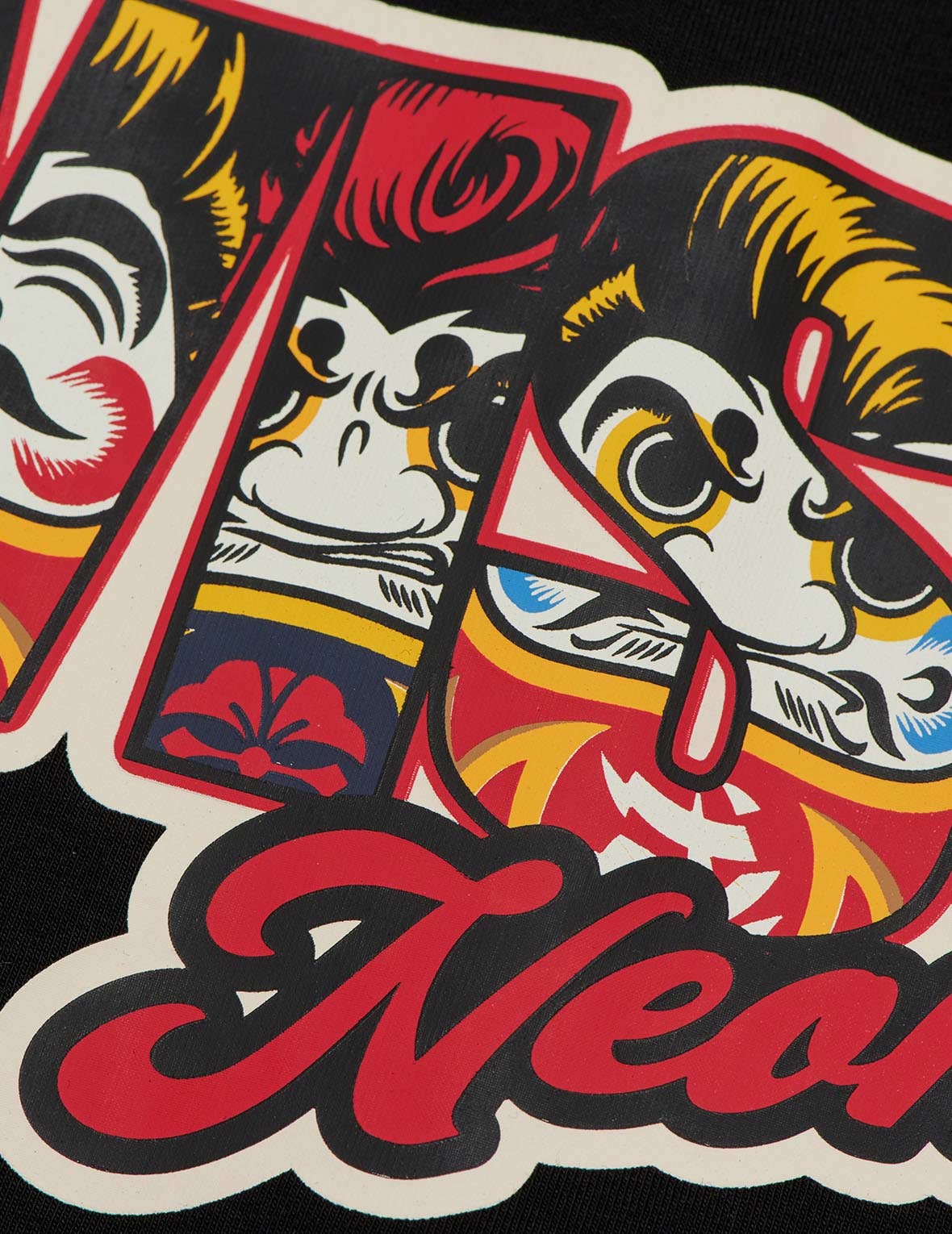 DARUMA-PATTERN LOGO PRINT TRUNKS - 5