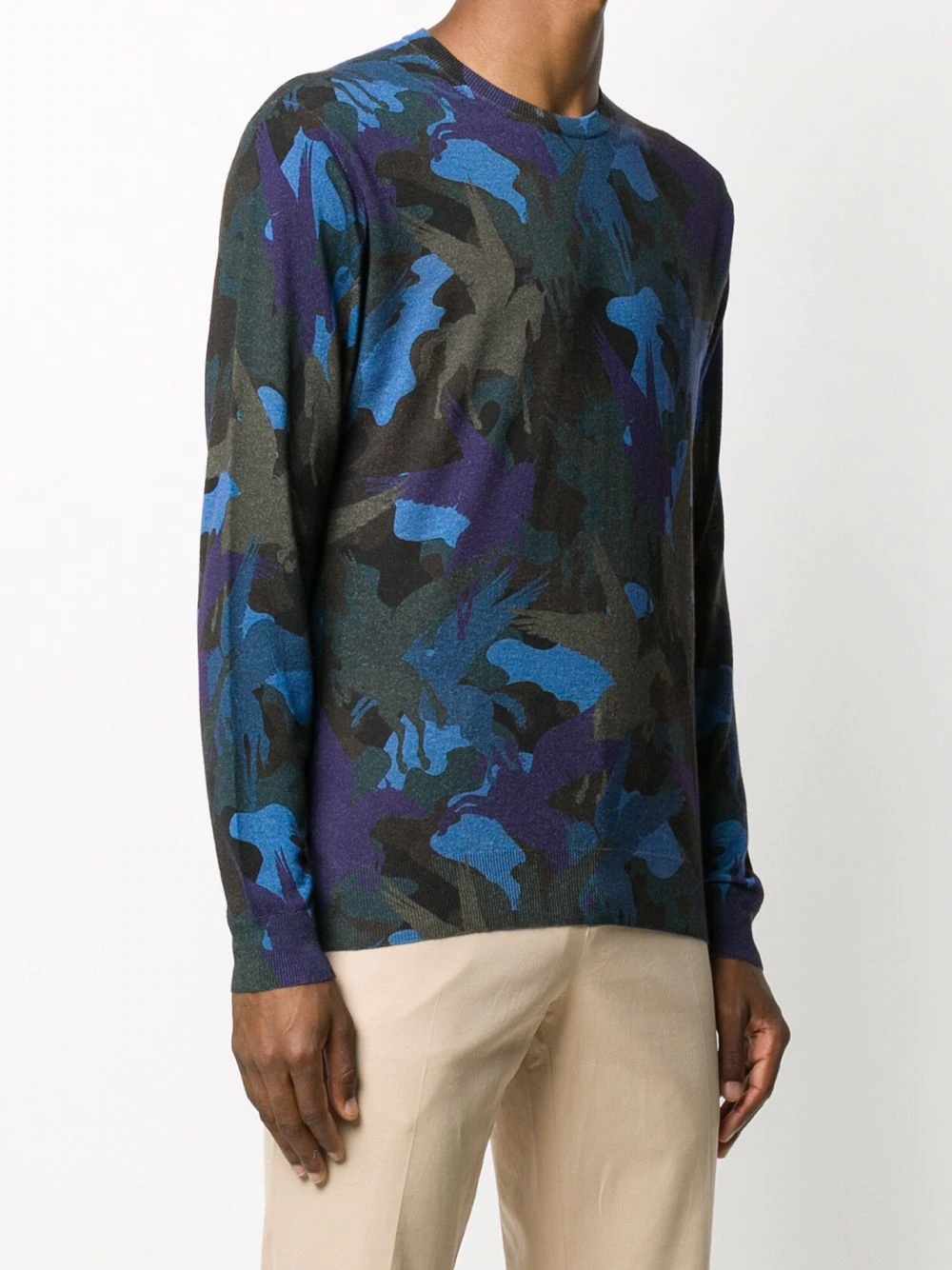 camouflage-pattern jumper - 3