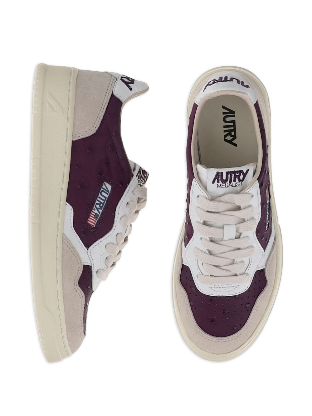 logo-embroidered sneakers - 4