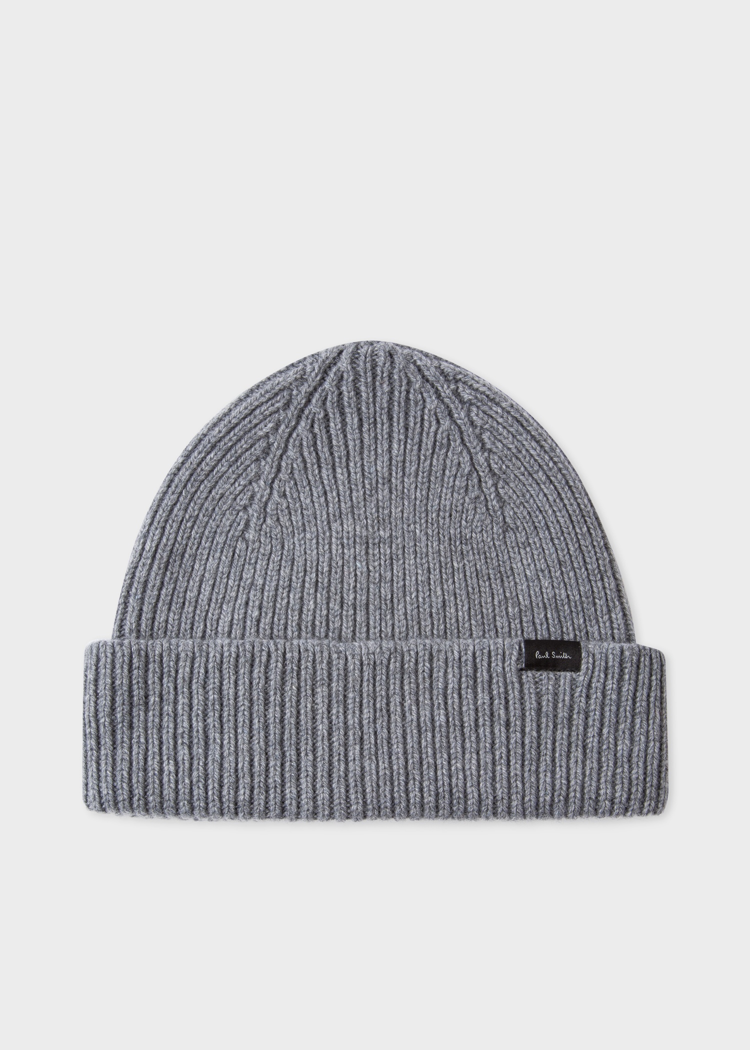 Grey Cashmere-Blend Ribbed Beanie Hat & Cashmere And Merino Wool Gloves Gift Set - 7