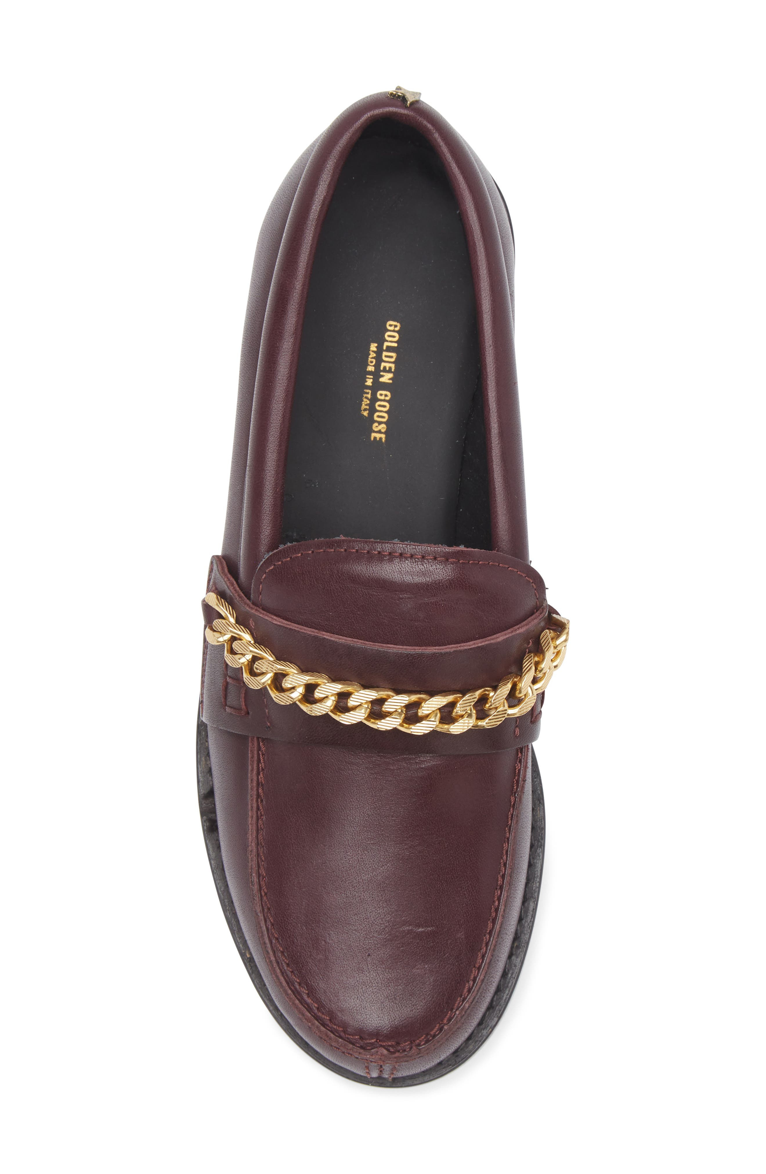 Golden Goose Jerry Chain Loafer in Bordeaux at Nordstrom - 5