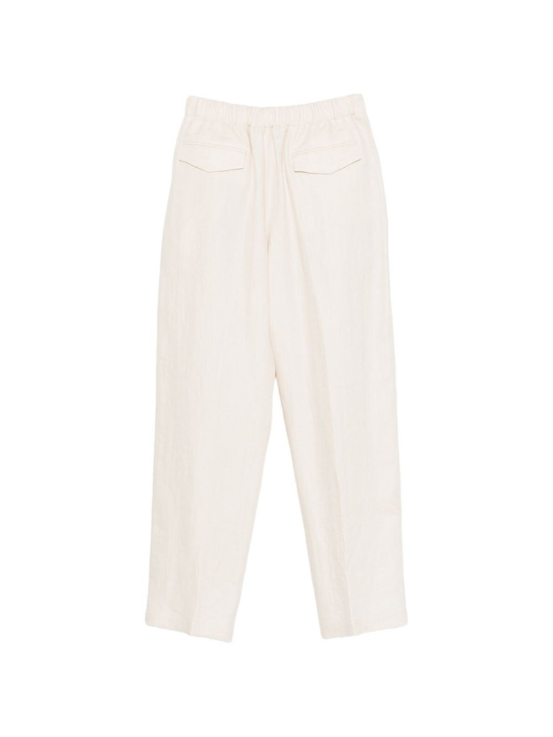 LARDINI elastic-waistband trousers outlook