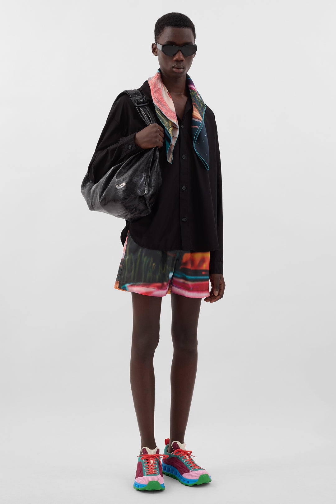 ELASTIC SHORTS / Annemarie print - 3