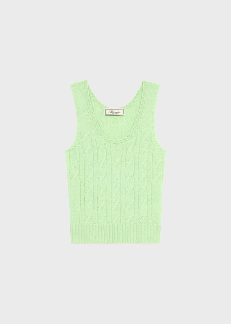 WOOL AND CASHMERE TANK TOP 1