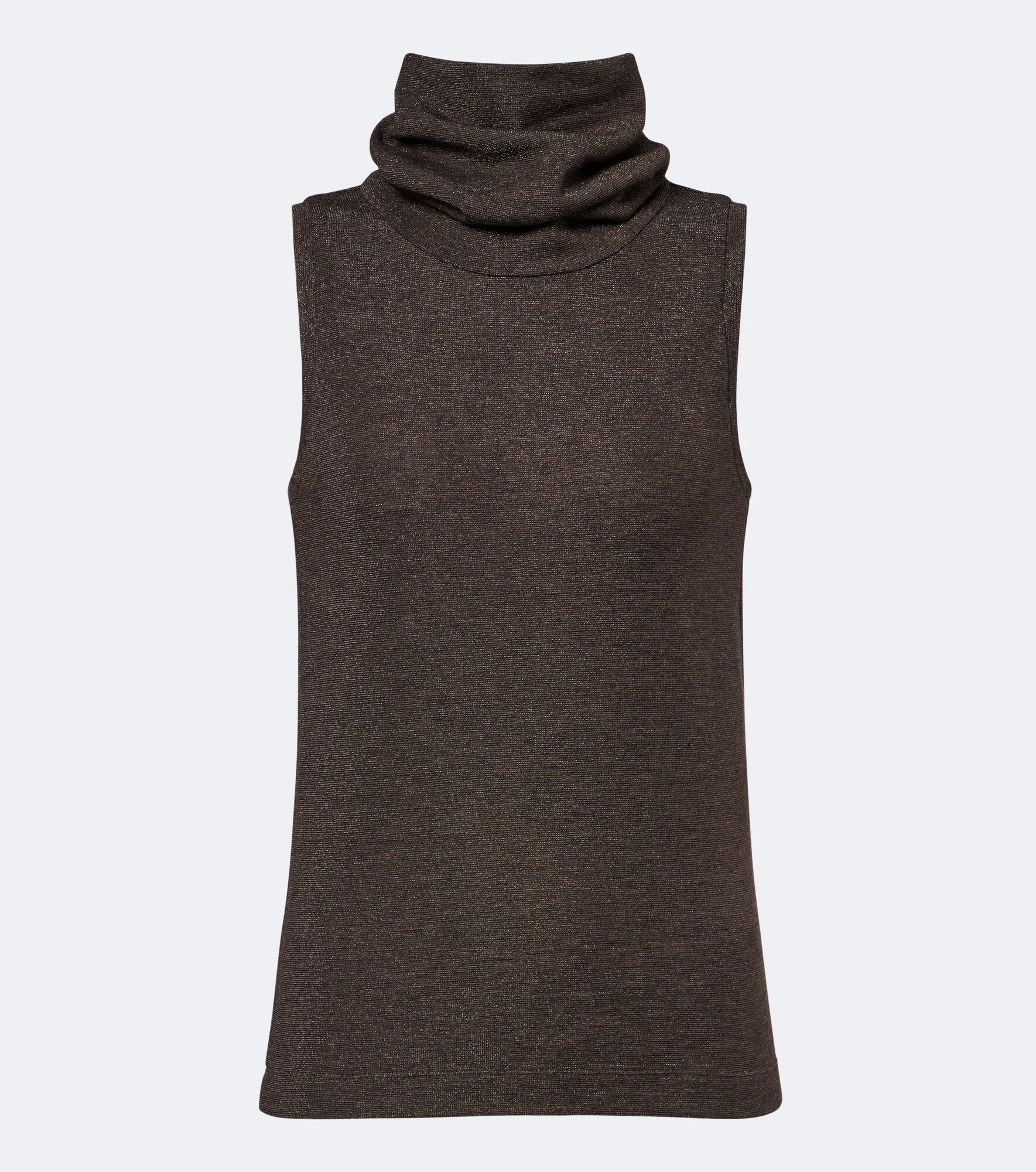 Wool-blend turtleneck top - 1