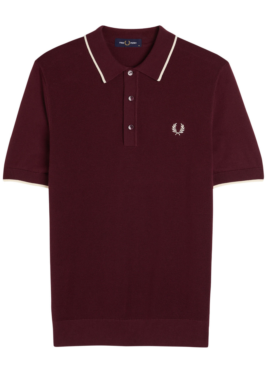 Fred Perry Logo-embroidered Piqué Cotton Polo Shirt - 1