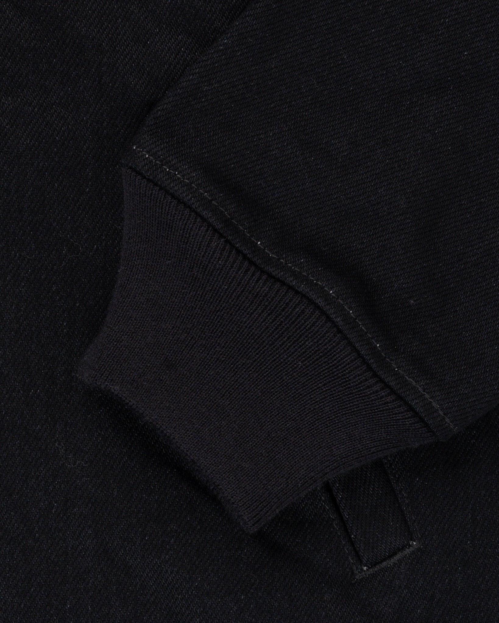 IHJ-142-BLK 21oz Serge Windbreaker - Black - 8