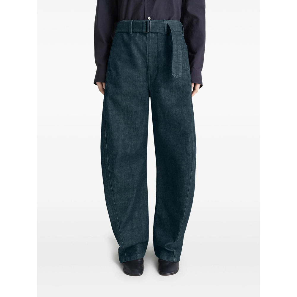 Lemaire Blue Denim - Tapered Jeans Men - 3