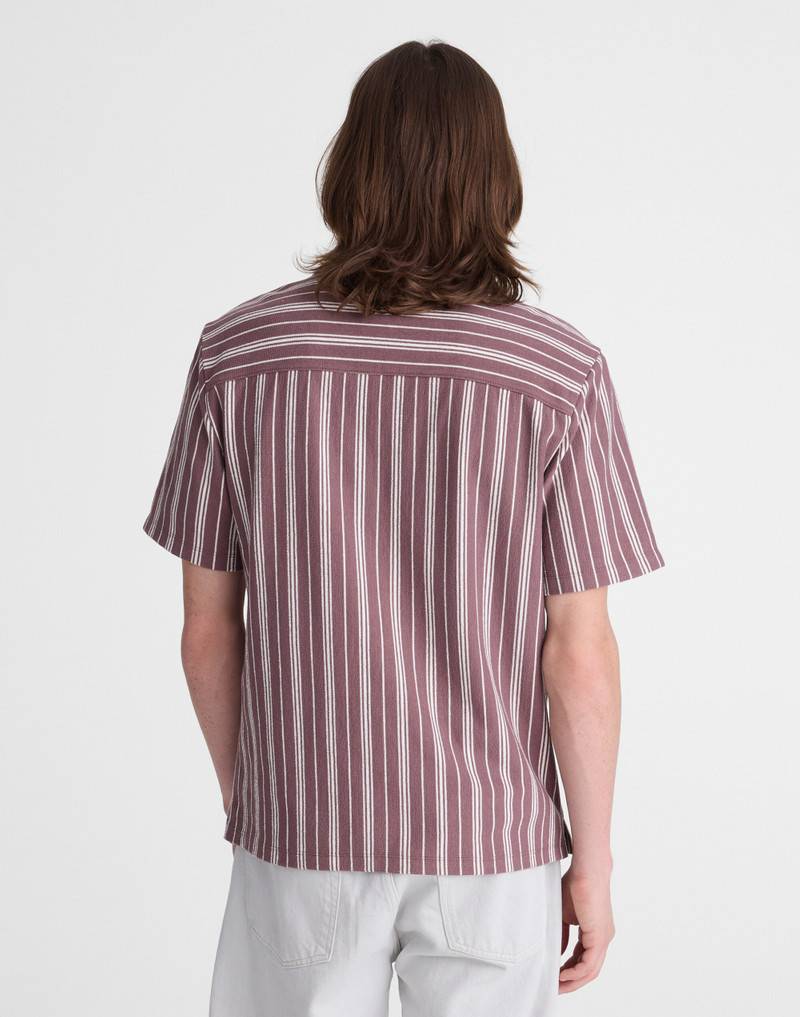 Madewell The Camp Shirt in Seaport Terry outlook