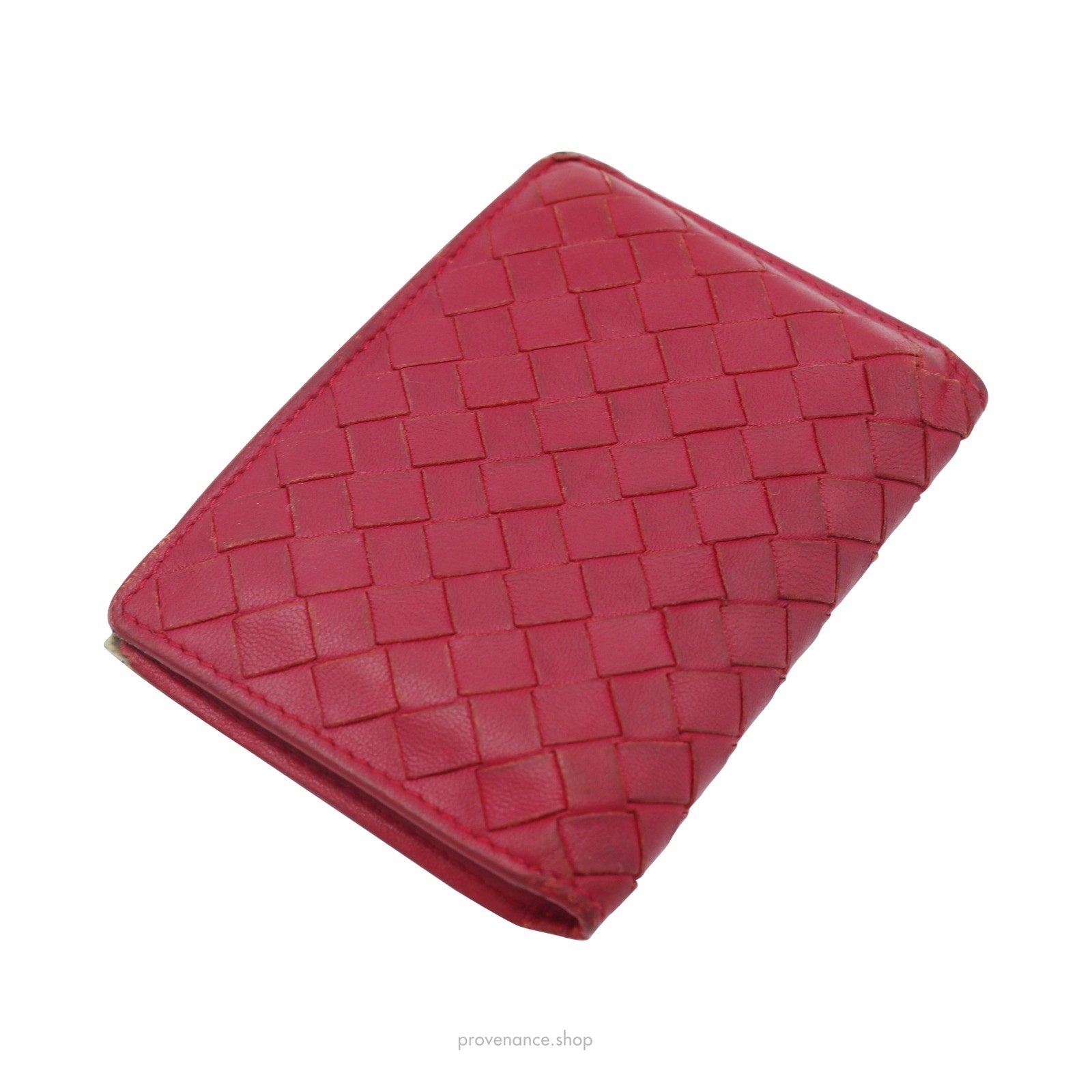 Bottega Veneta Pocket Organizer Wallet - Raspberry - 3