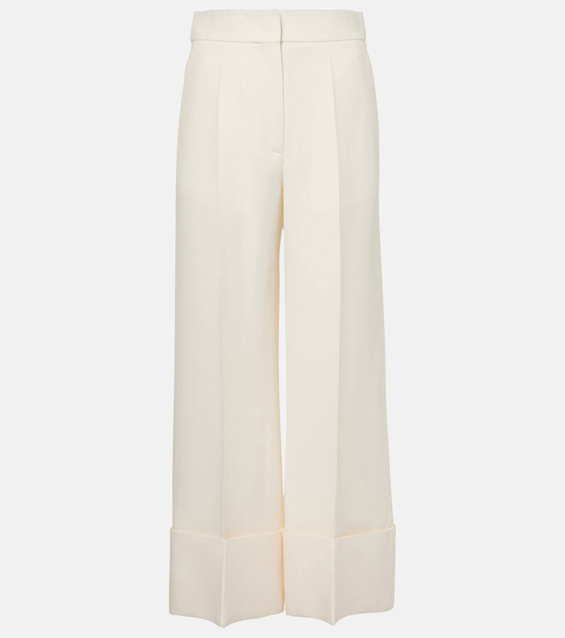 Crepe Couture wide-leg pants 1